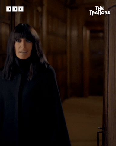 Claudia Winkleman handing you an envelope - It's you. 